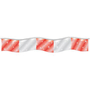 Streamers and Pennants Sales Department Georgia Independent Auto Dealers Association Store Metallic Streamers - Red/Silver